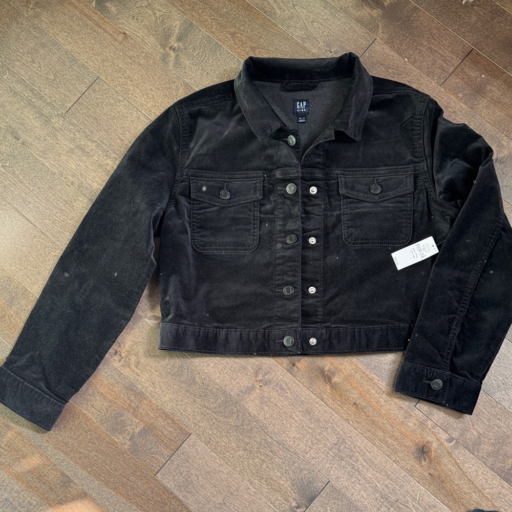 GAP Classic Black Velvet Jacket